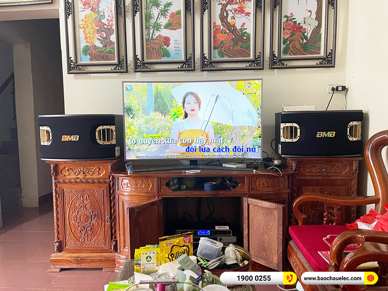 Lắp đặt d&agrave;n karaoke BMB hơn 65tr cho anh Tuấn tại H&ograve;a Binh (BMB 900SE, DAD950, KSP50, WB5000) 