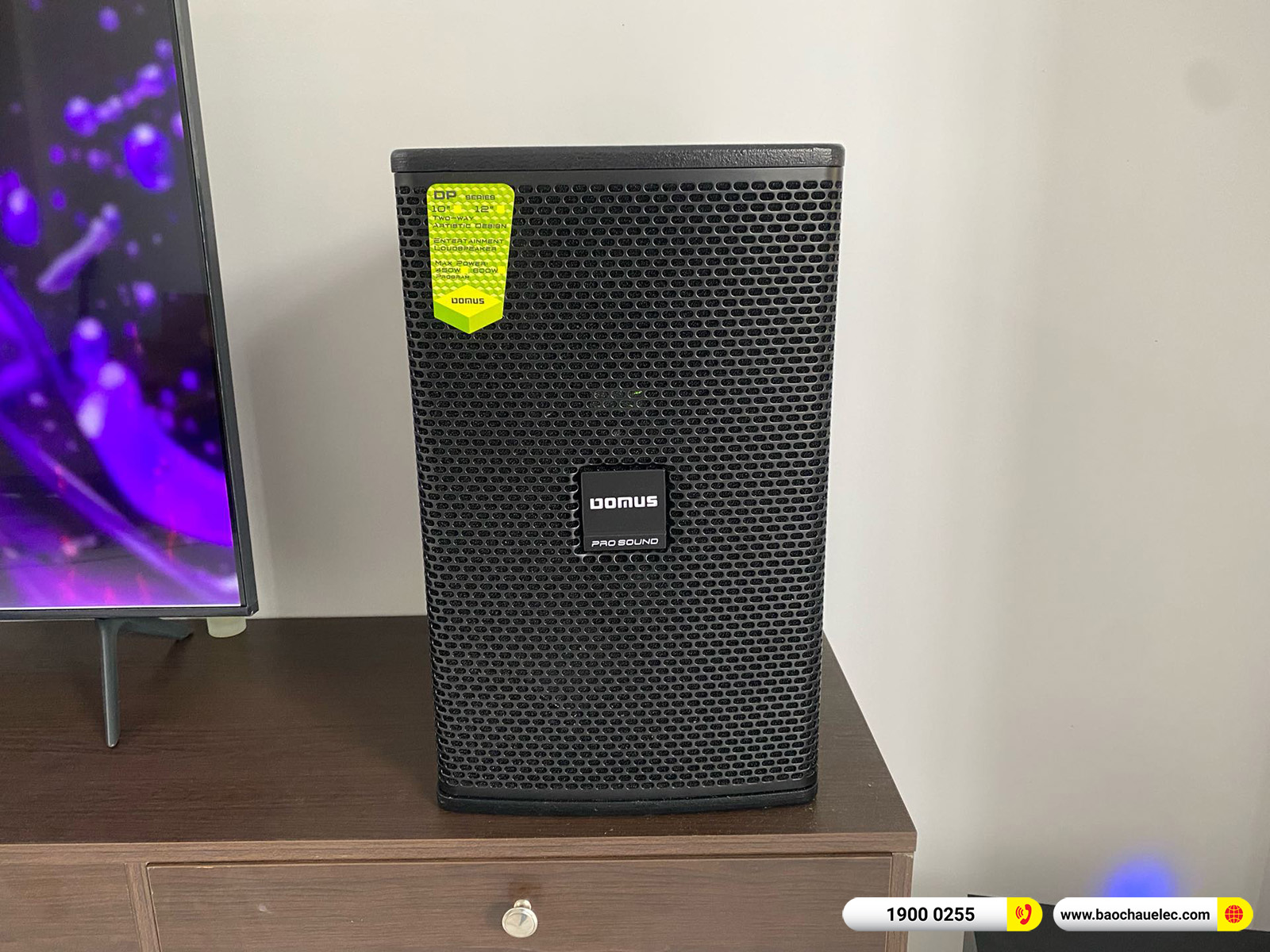 Lắp đặt d&agrave;n karaoke Domus gần 23tr cho anh Tuấn tại B&igrave;nh Dương