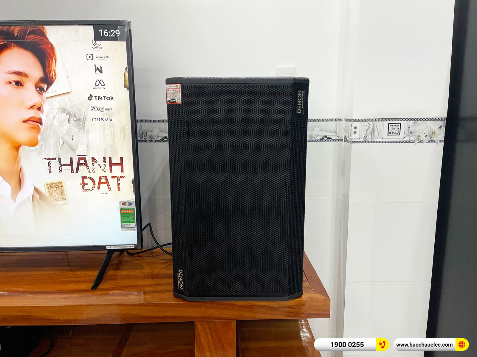 Lắp đặt d&agrave;n karaoke Denon hơn 37tr cho anh Tu&acirc;n tại Đồng Nai 