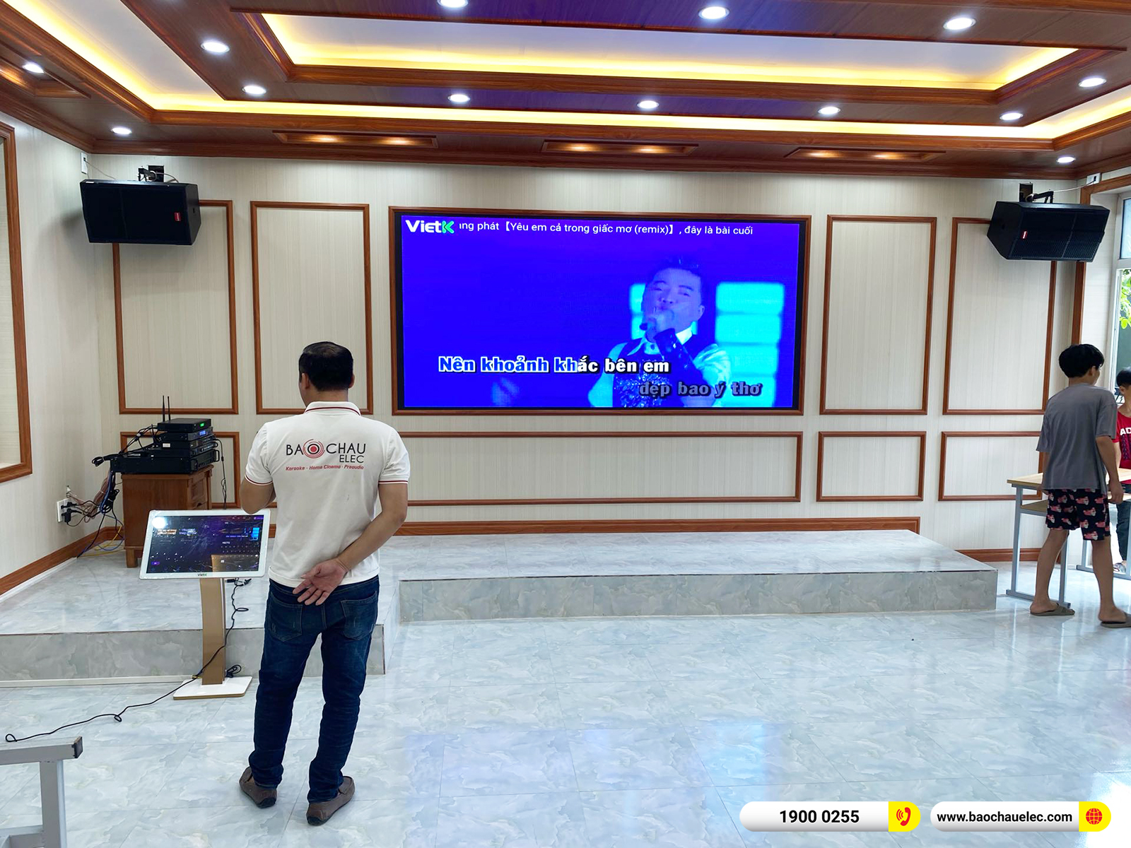 Lắp đặt d&agrave;n karaoke Lenovo hơn 48tr cho anh Tu&acirc;n tại Hải Ph&ograve;ng
