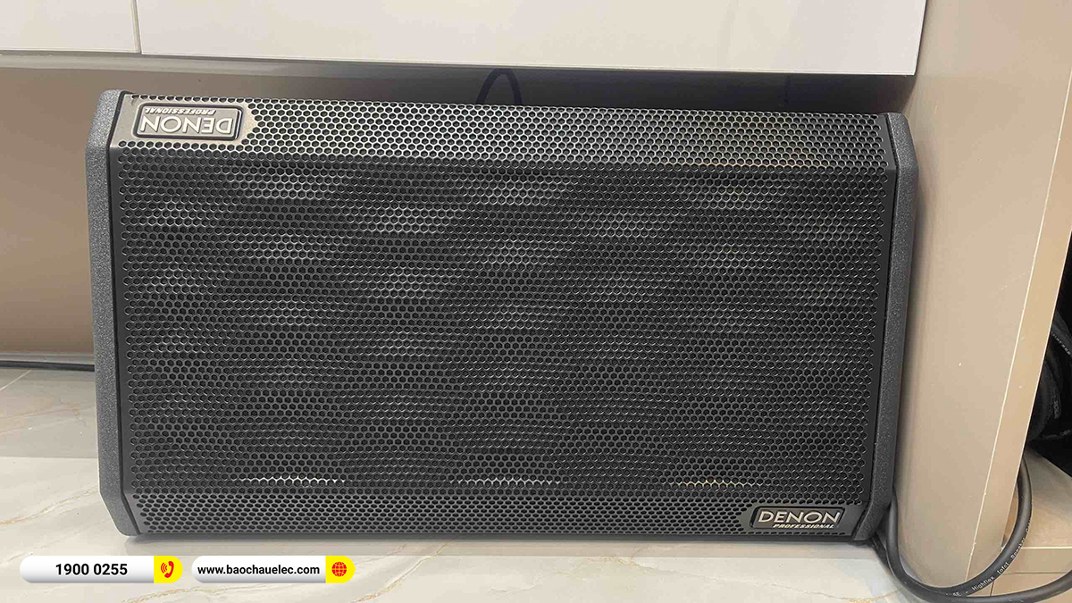 Lắp đặt d&agrave;n karaoke Denon hơn 28tr cho anh T&ugrave;ng tại H&agrave; Nội 