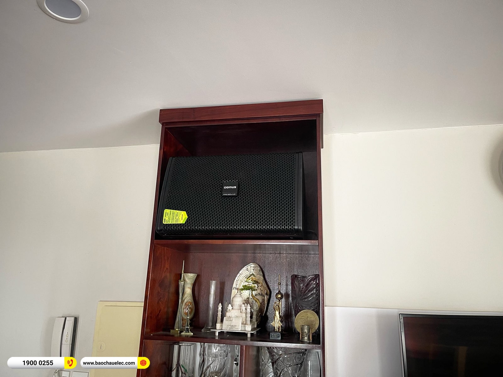 Lắp đặt d&agrave;n karaoke Domus gần 43tr cho anh Tường tại H&agrave; Nội 