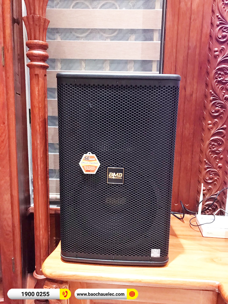 Lắp đặt d&agrave;n karaoke BMB hơn 85tr cho anh Tường tại Nam Định (BMB 1212SE, KSP50, DAD950, TS15S, WB5000S)