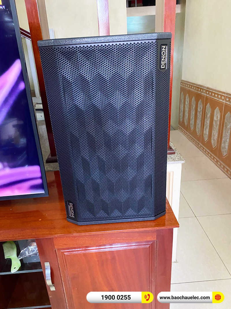 Lắp đặt d&agrave;n karaoke Denon hơn 38tr cho anh Tuy&ecirc;n tại Nam Định 
