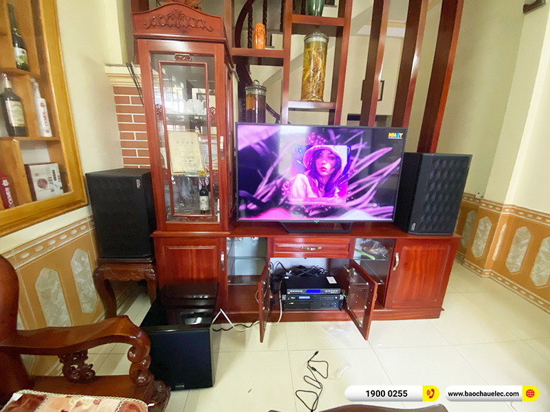 Lắp đặt d&agrave;n karaoke Denon hơn 38tr cho anh Tuy&ecirc;n tại Nam Định 