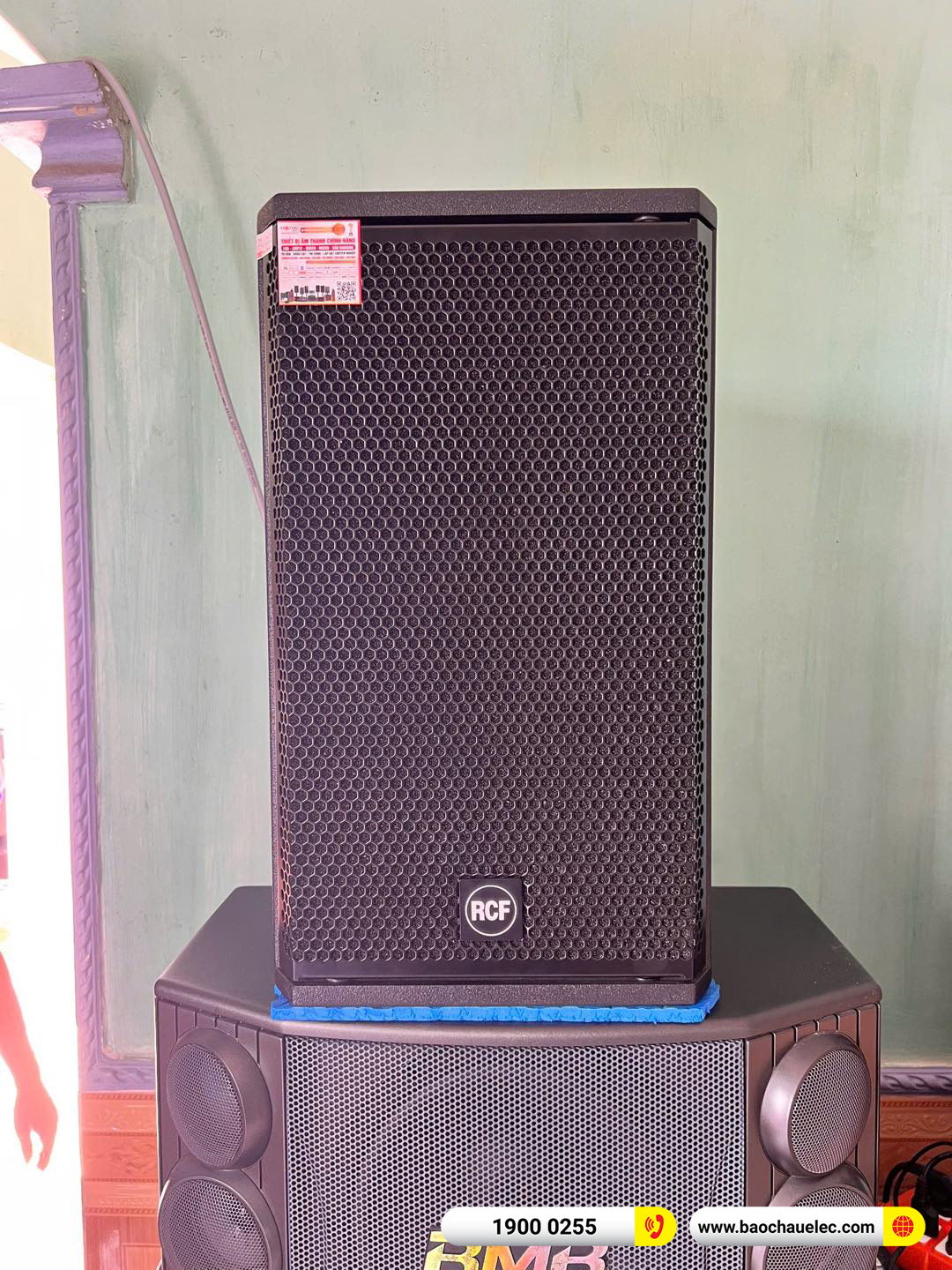 Lắp đặt d&agrave;n karaoke RCF hơn 62tr cho anh Ty tại Bắc Ninh