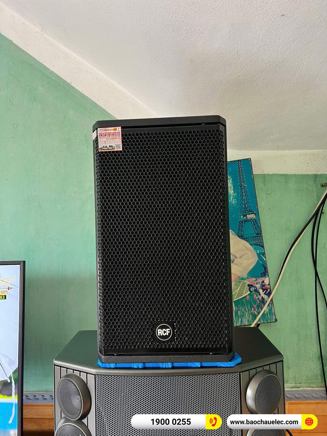 Lắp đặt d&agrave;n karaoke RCF hơn 62tr cho anh Ty tại Bắc Ninh