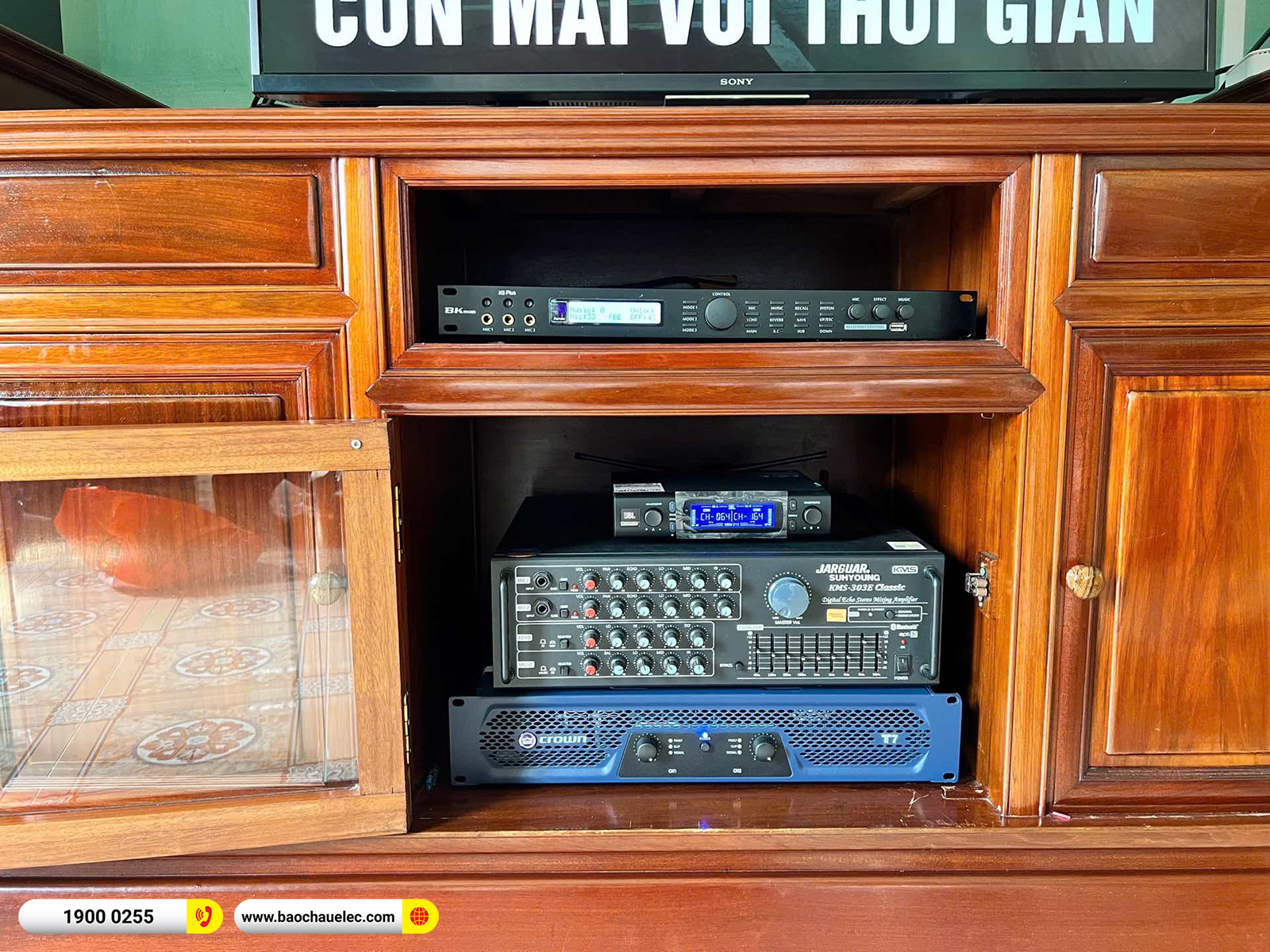 Lắp đặt d&agrave;n karaoke RCF hơn 62tr cho anh Ty tại Bắc Ninh