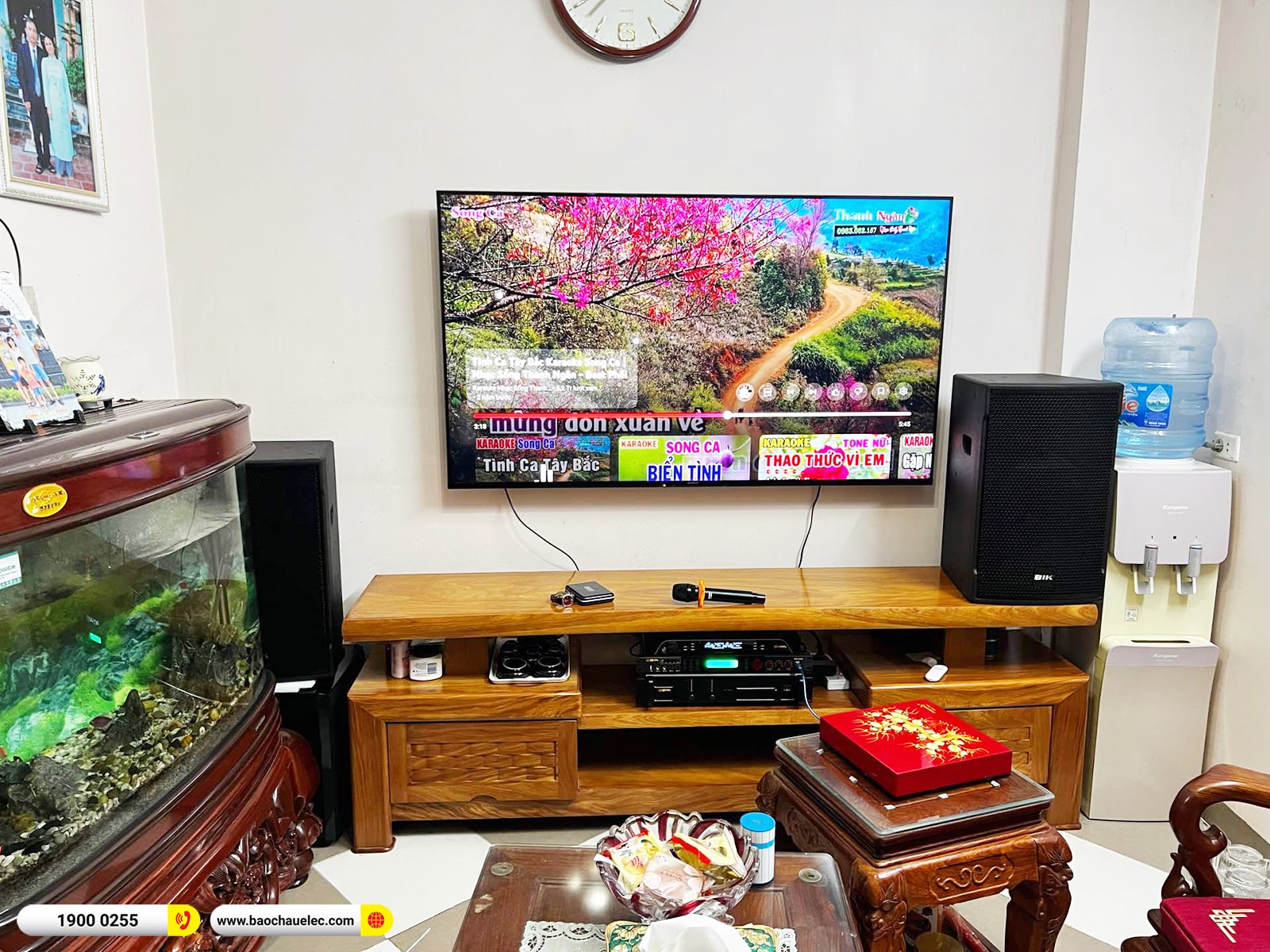 Lắp đặt dàn karaoke BIK hơn 39tr cho anh Văn tại Hà Nội