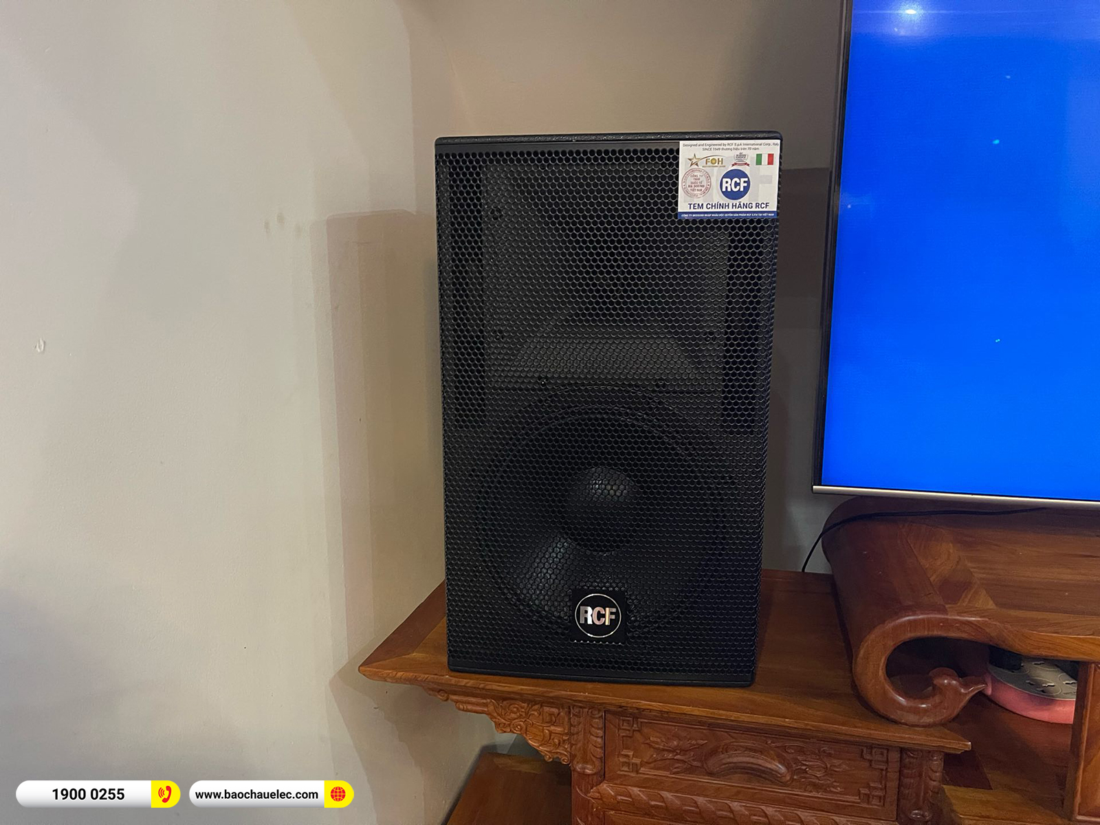 Lắp đặt d&agrave;n karaoke RCF hơn 169tr cho anh Vi&ecirc;n tại Đồng Nai 