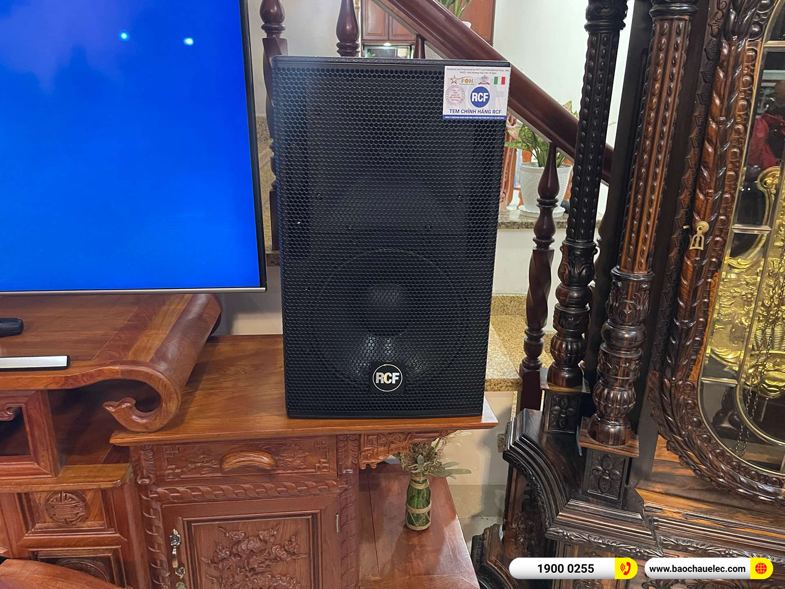 Lắp đặt d&agrave;n karaoke RCF hơn 169tr cho anh Vi&ecirc;n tại Đồng Nai 