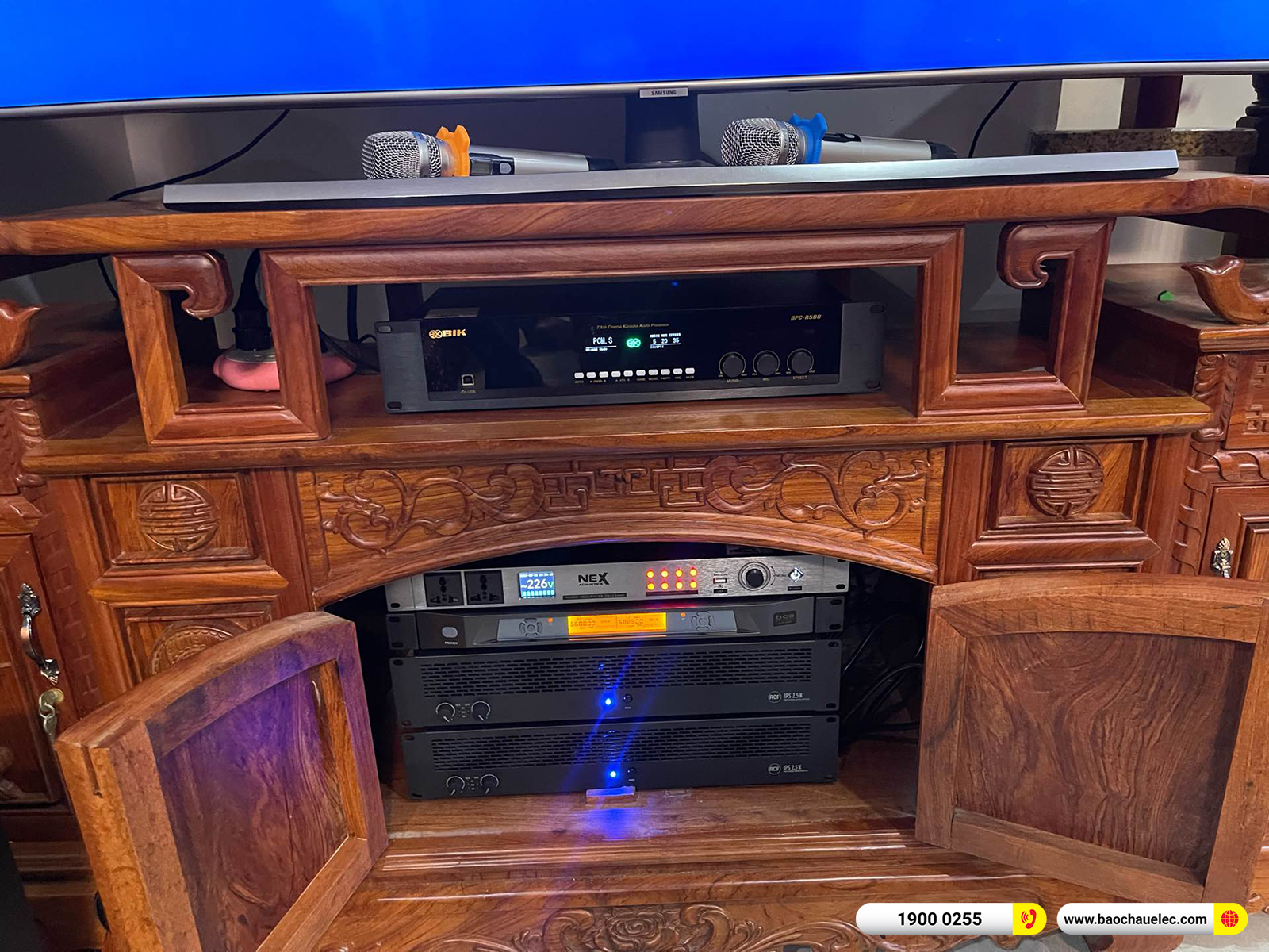 Lắp đặt d&agrave;n karaoke RCF hơn 169tr cho anh Vi&ecirc;n tại Đồng Nai 