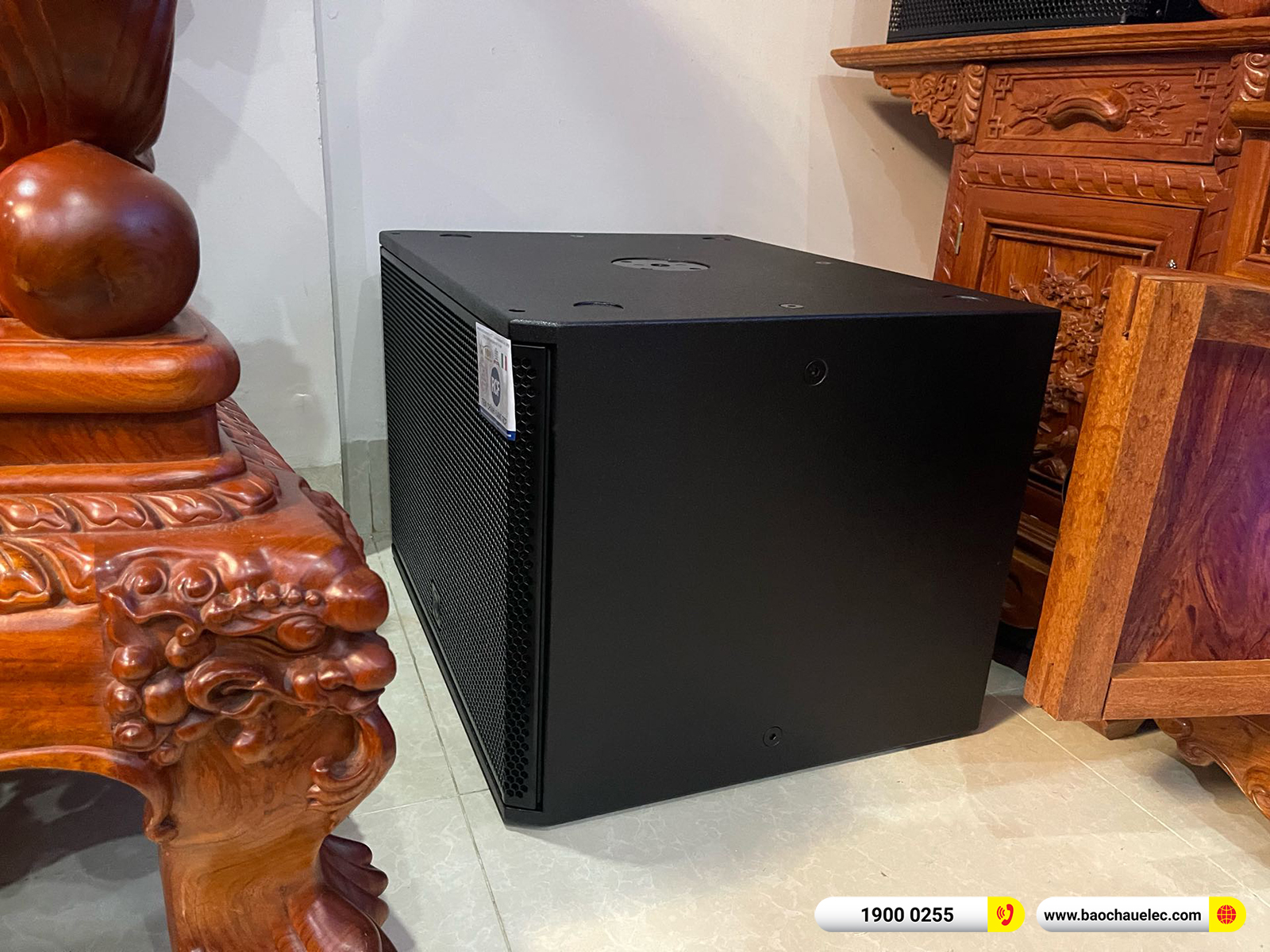 Lắp đặt d&agrave;n karaoke RCF hơn 169tr cho anh Vi&ecirc;n tại Đồng Nai 