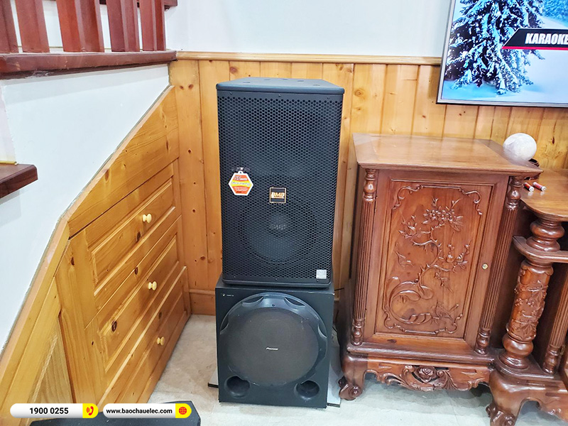 Lắp đặt dàn karaoke BMB hơn 44tr cho anh Việt Anh tại Hà Nội (BMB 1210SE, CA-J604, BPR-5600, BJ-U500)