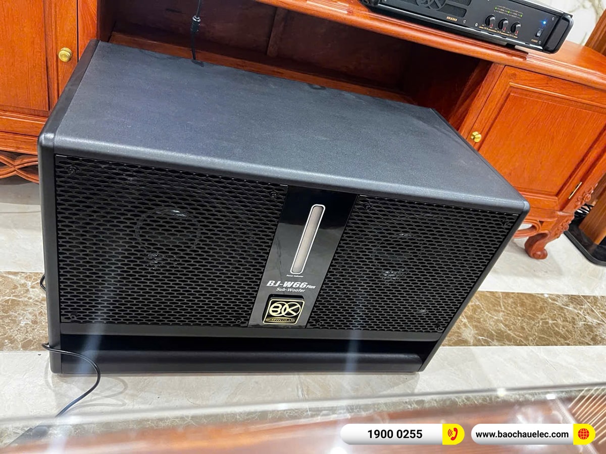 Lắp đặt d&agrave;n karaoke JBL hơn 61tr cho anh Việt tại H&agrave; Nội