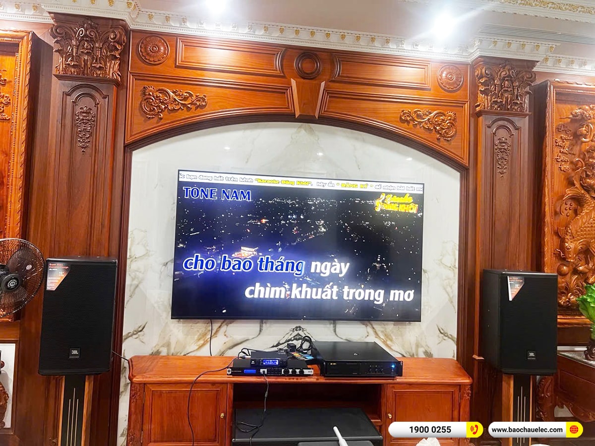 Lắp đặt d&agrave;n karaoke JBL hơn 61tr cho anh Việt tại H&agrave; Nội