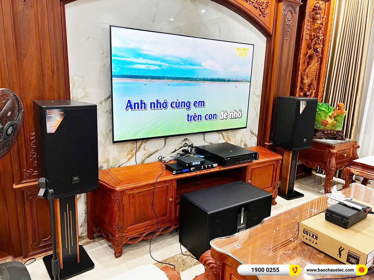 Lắp đặt d&agrave;n karaoke JBL hơn 61tr cho anh Việt tại H&agrave; Nội