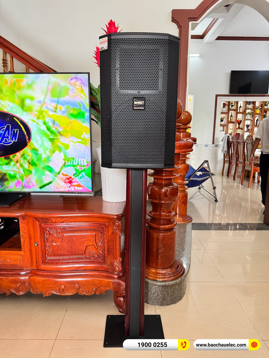 Lắp đặt d&agrave;n karaoke BIK hơn 48tr cho anh Vinh tại Đồng Nai 