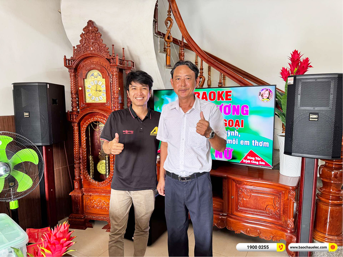 Lắp đặt d&agrave;n karaoke BIK hơn 48tr cho anh Vinh tại Đồng Nai 