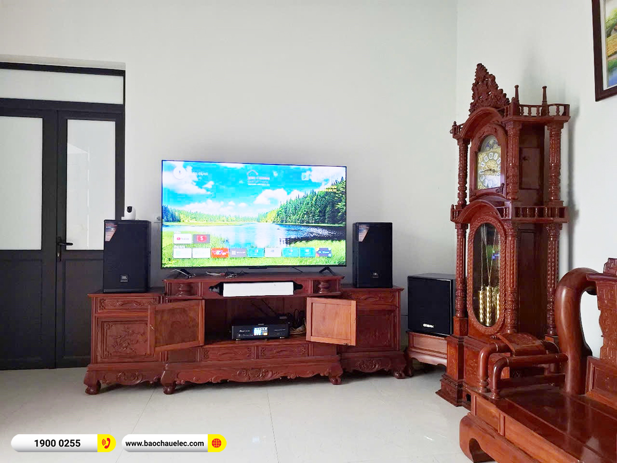 Lắp đặt dàn karaoke JBL hơn 40tr cho anh Vương tại Hà Nam