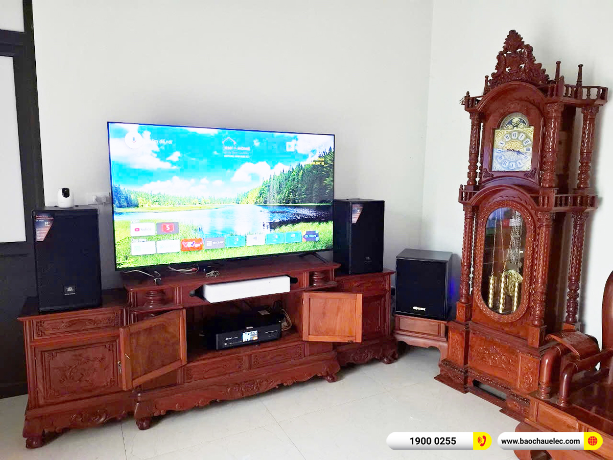 Lắp đặt dàn karaoke JBL hơn 40tr cho anh Vương tại Hà Nam