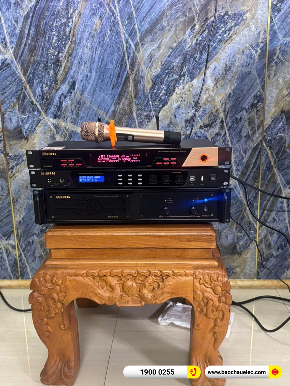 Lắp đặt d&agrave;n karaoke Denon hơn 56tr cho anh Y&ecirc;n tại Đồng Nai 