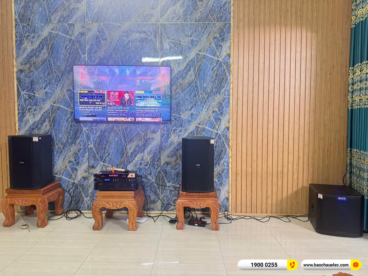 Lắp đặt d&agrave;n karaoke Denon hơn 56tr cho anh Y&ecirc;n tại Đồng Nai 