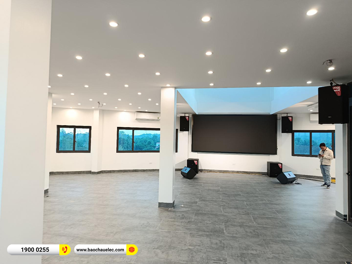 Lắp đặt d&agrave;n &acirc;m thanh Audiocenter hơn 200tr cho anh Đăng tại H&ograve;a B&igrave;nh 