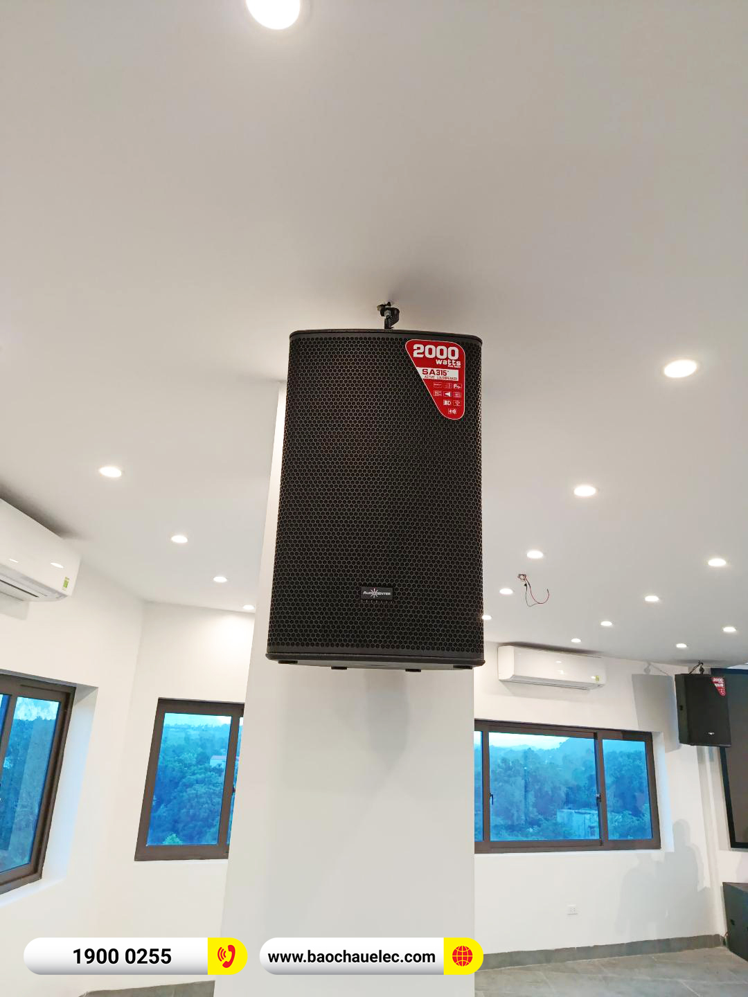Lắp đặt d&agrave;n &acirc;m thanh Audiocenter hơn 200tr cho anh Đăng tại H&ograve;a B&igrave;nh 