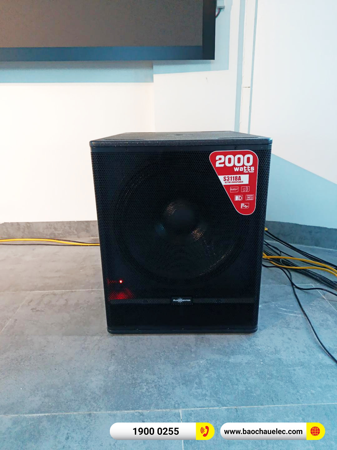 Lắp đặt d&agrave;n &acirc;m thanh Audiocenter hơn 200tr cho anh Đăng tại H&ograve;a B&igrave;nh 