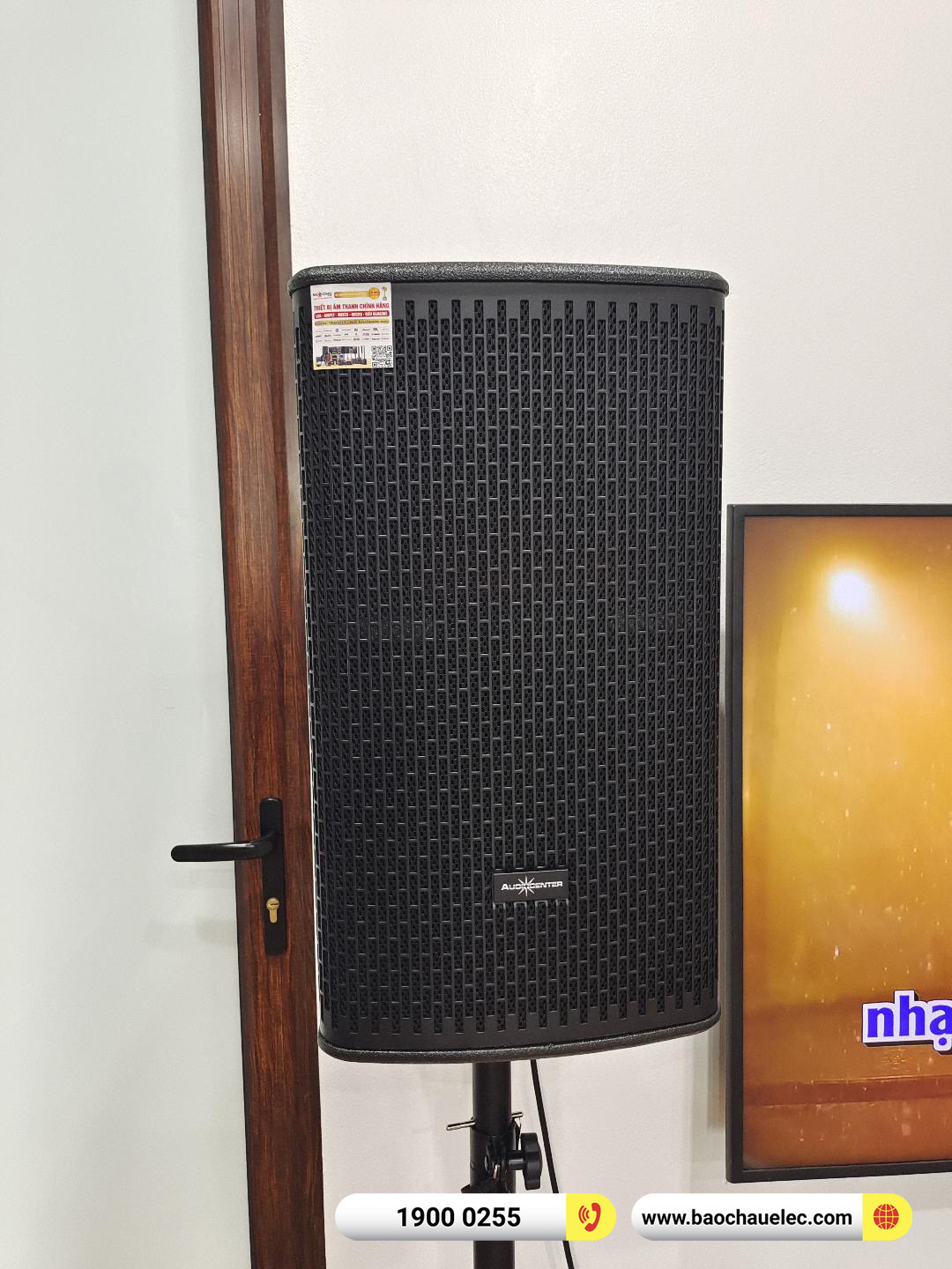 Lắp đặt d&agrave;n karaoke Audiocenter cho anh T&uacute; tại Th&aacute;i Nguy&ecirc;n 