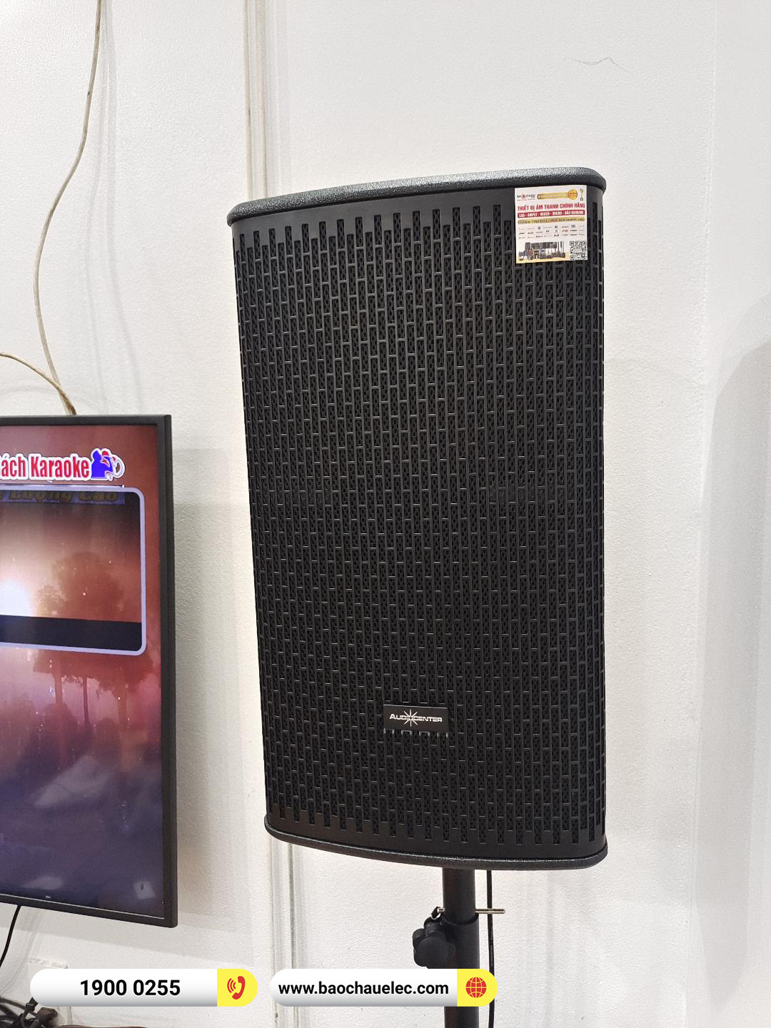 Lắp đặt d&agrave;n karaoke Audiocenter cho anh T&uacute; tại Th&aacute;i Nguy&ecirc;n 