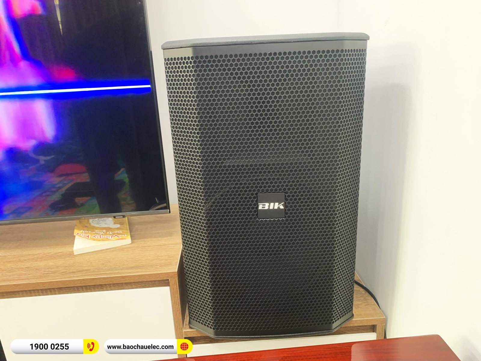 Lắp đặt d&agrave;n karaoke BIK hơn 45tr cho b&aacute;c Phụng tại H&agrave; Nội (BIK BSP 412II, VM820A, BPr-5600, SW815, BJ-U600) 