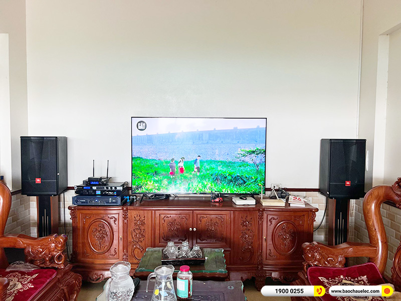 Lắp đặt d&agrave;n karaoke JBL gần 70tr cho b&aacute;c Sức tại Bắc Giang (JBL CV1270, Crown T7, KX180A, R121SW, JBL VM200,&hellip;)