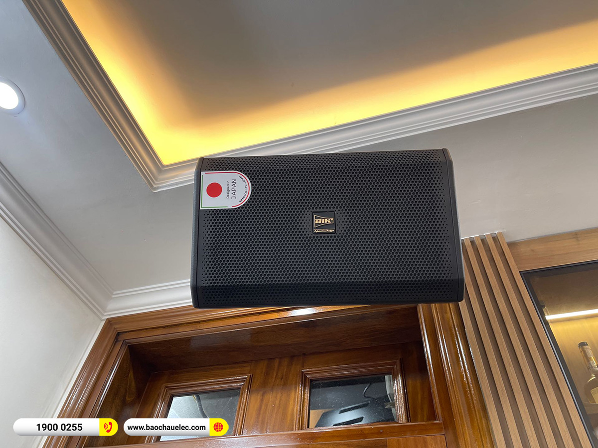 Lắp đặt d&agrave;n karaoke BIK hơn 49tr cho b&aacute;c Thoan tại H&agrave; Nội