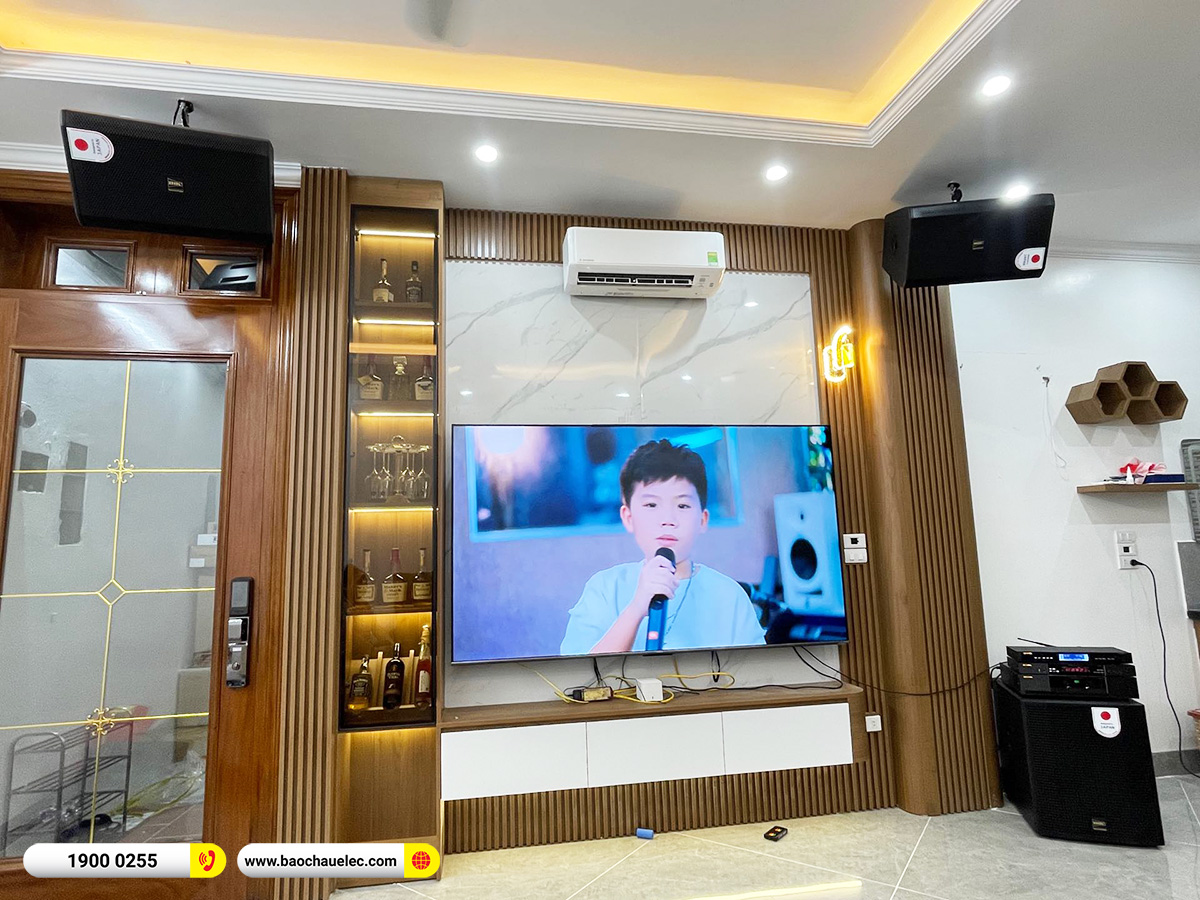 Lắp đặt d&agrave;n karaoke BIK hơn 49tr cho b&aacute;c Thoan tại H&agrave; Nội
