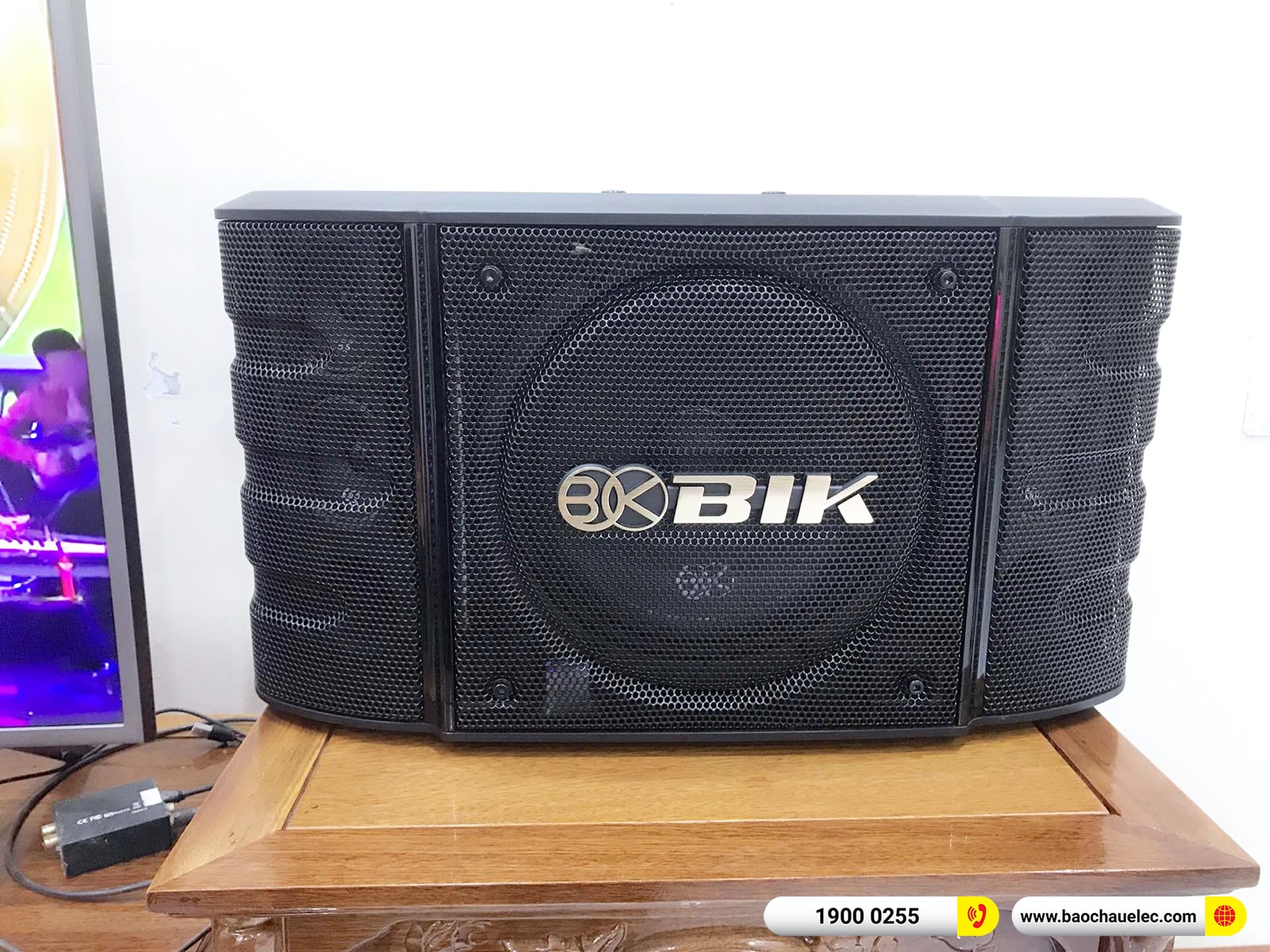 Lắp đặt d&agrave;n karaoke BIK hơn 26tr cho anh An tại Th&aacute;i B&igrave;nh (BIK BS-998X, VM420A, KP500, SW512, BJ-U100)