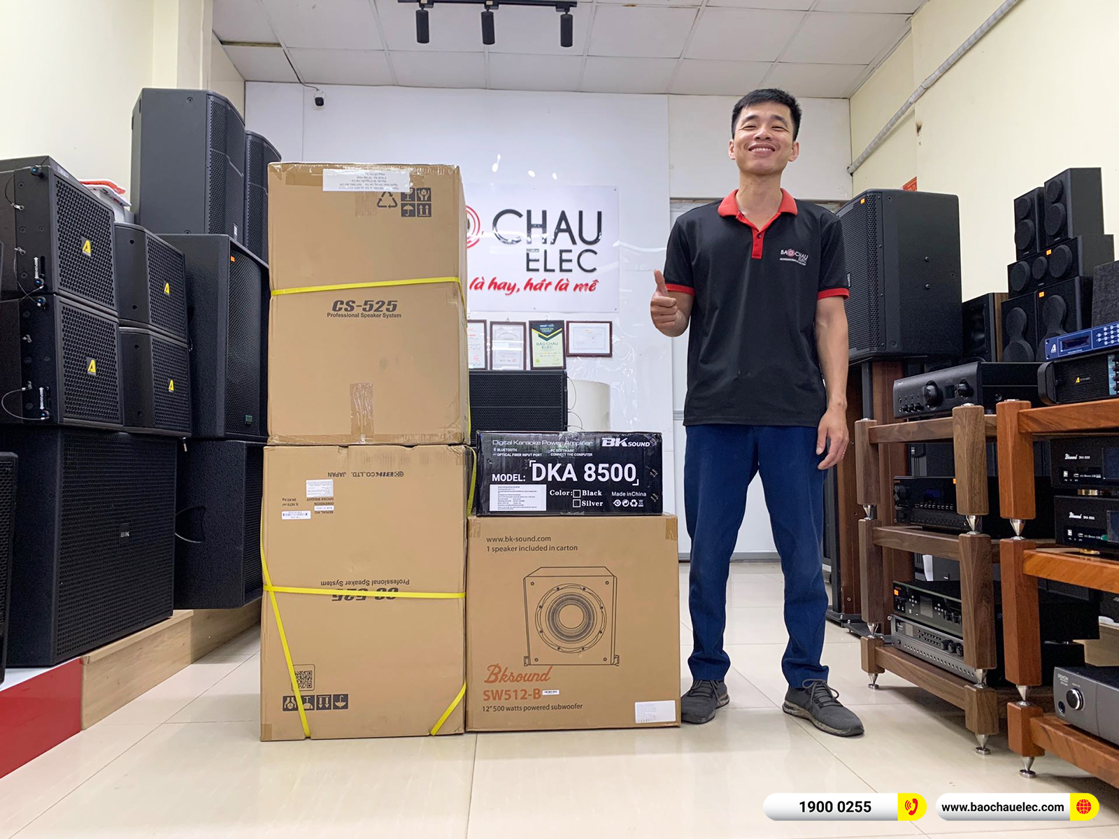 Lắp đặt d&agrave;n karaoke BIK hơn 28tr cho anh B&aacute; tại Bắc Ninh