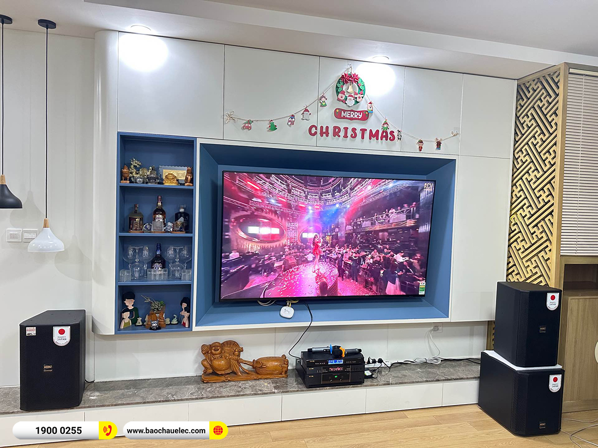 Lắp đặt d&agrave;n karaoke BIK hơn 43 triệu cho anh Chi tại H&agrave; Nội