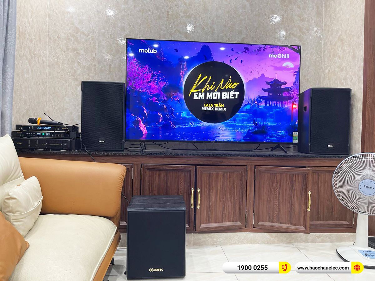 Lắp đặt dàn karaoke BIK hơn 37tr cho anh Công tại Đồng Nai