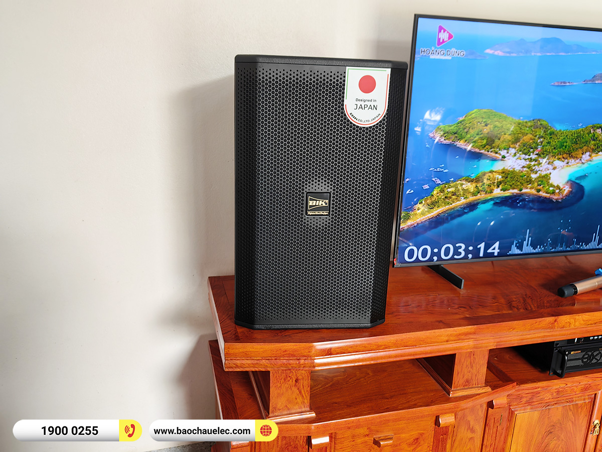 Lắp đặt dàn karaoke BIK hơn 40tr cho anh Đạo tại Hà Nam
