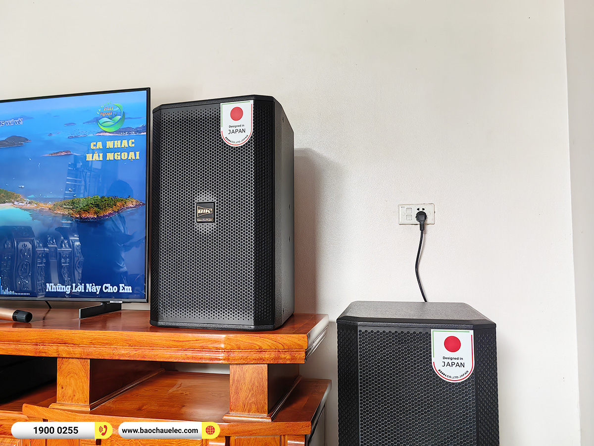 Lắp đặt dàn karaoke BIK hơn 40tr cho anh Đạo tại Hà Nam