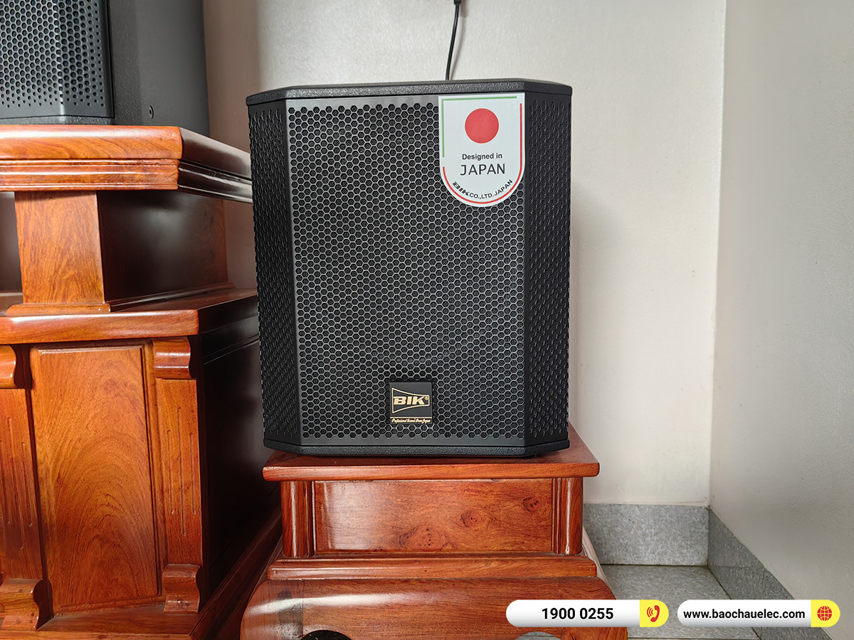 Lắp đặt dàn karaoke BIK hơn 40tr cho anh Đạo tại Hà Nam