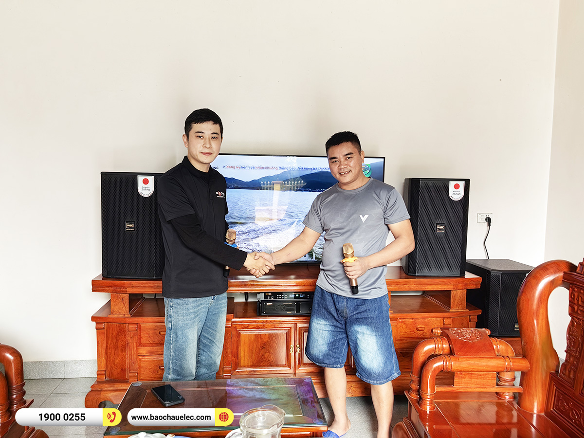Lắp đặt dàn karaoke BIK hơn 40tr cho anh Đạo tại Hà Nam