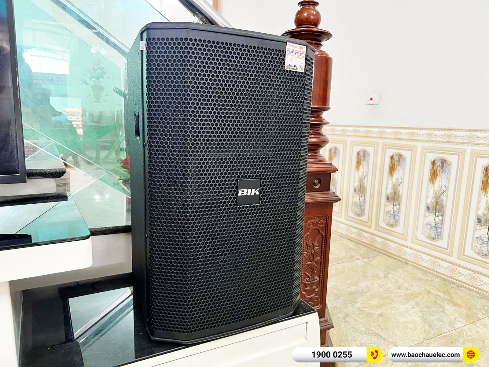 Lắp đặt d&agrave;n karaoke BIK hơn 47tr cho anh Đ&iacute;ch tại Hưng Y&ecirc;n (BIK BSP 412II, VM630A, BPR-5600, BJ-W66 Plus, VM300)