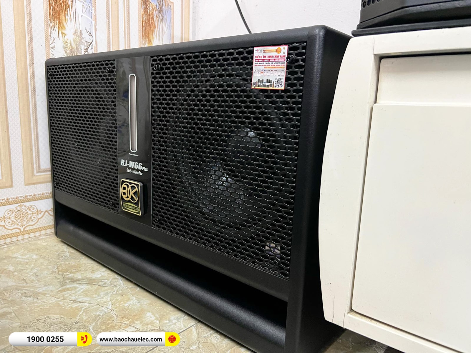Lắp đặt d&agrave;n karaoke BIK hơn 47tr cho anh Đ&iacute;ch tại Hưng Y&ecirc;n (BIK BSP 412II, VM630A, BPR-5600, BJ-W66 Plus, VM300)
