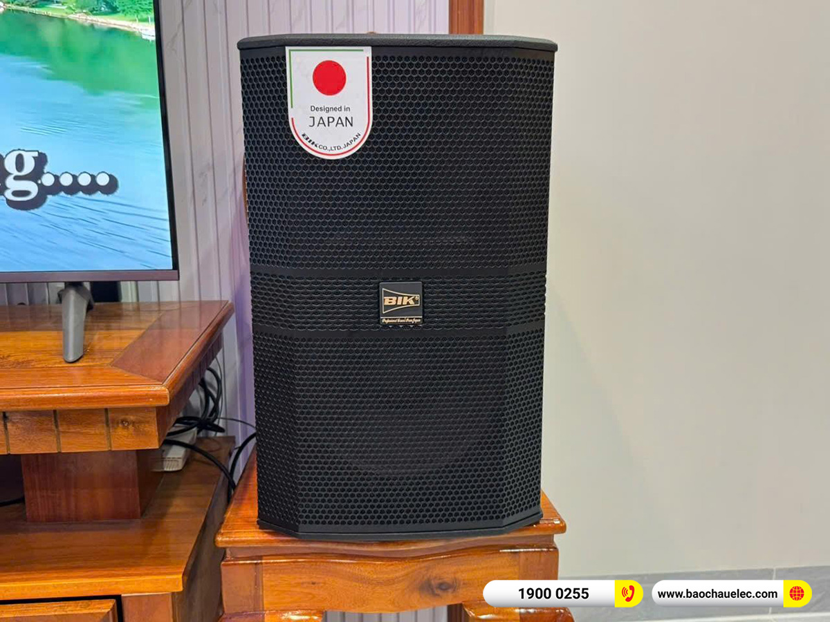 Lắp đặt dàn karaoke BIK hơn 47tr cho anh Diệp tại Đồng Nai