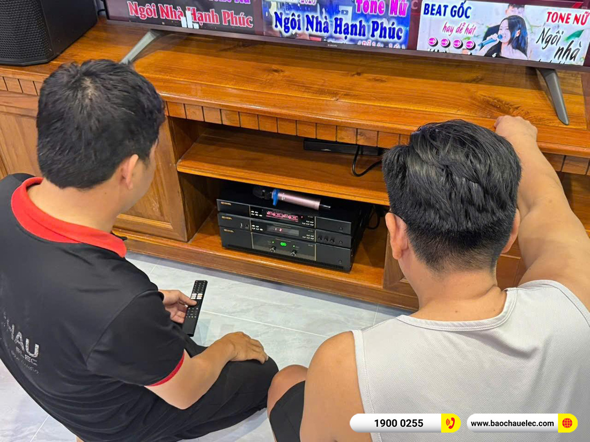 Lắp đặt dàn karaoke BIK hơn 47tr cho anh Diệp tại Đồng Nai