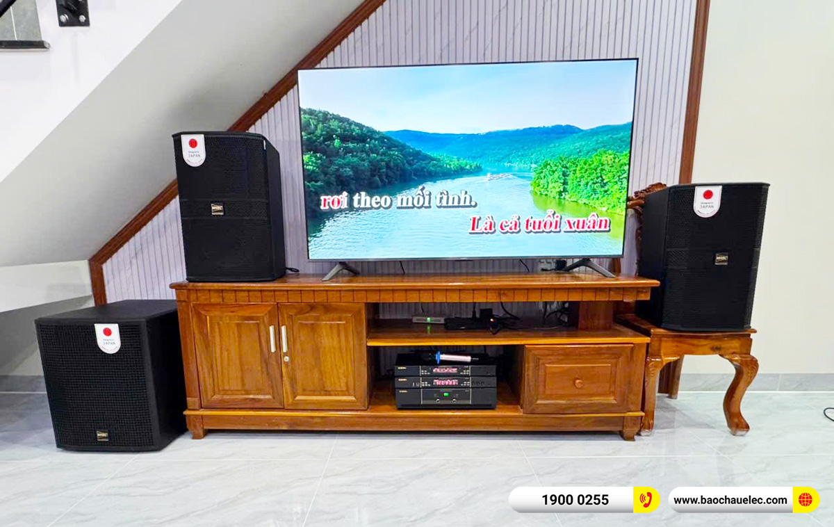 Lắp đặt dàn karaoke BIK hơn 47tr cho anh Diệp tại Đồng Nai