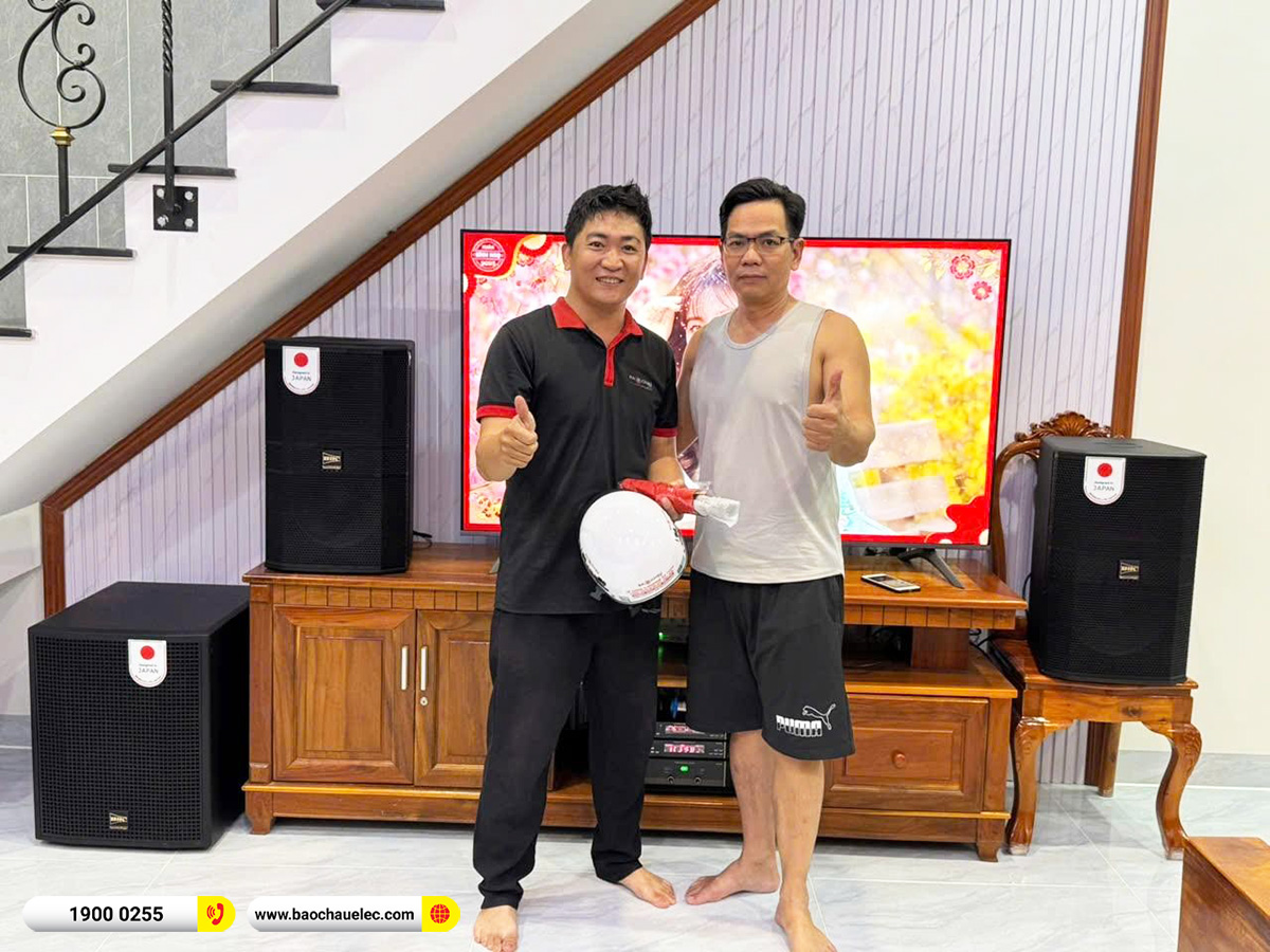 Lắp đặt dàn karaoke BIK hơn 47tr cho anh Diệp tại Đồng Nai